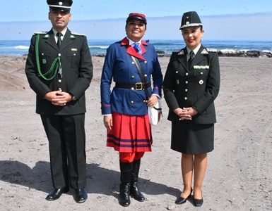 Gestora de ley  que recuerda a primera mujer centinela, participó en actividades del 21 de Mayo en Iquique y relevó su rol  en la Guerra del Pacífico