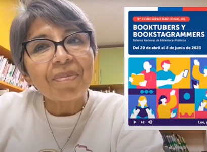 Invitan a participar en concurso de Bookfluencers de bibliotecas públicas. Iniciativa busca fomentar la lectura a través de herramientas digitales