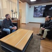 Alcalde  Ferreira y diputado Ramírez  se reúnen y abordan soluciones a proyectos emblemáticos para el desarrollo de Alto Hospicio