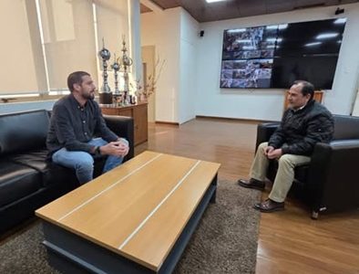 Alcalde  Ferreira y diputado Ramírez  se reúnen y abordan soluciones a proyectos emblemáticos para el desarrollo de Alto Hospicio