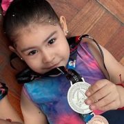 Niña de apenas 5 años y con entrenamiento de sólo algunos meses, logró medallas en Campeonato de Gimnasia realizado en Tacna