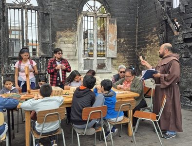 Para poner en valor las tareas de voluntariado, memoria y reconstrucción del templo franciscano, comunidad parroquial se sumará al Día de los Patrimonios