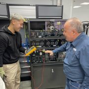 CEIM Iquique inaugura moderno taller de electricidad junto a estudiantes de la Escuela de Oficios Industriales