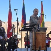 En Alto San Antonio, para rendir homenaje a obreros masacrados en salitrera Coruña, Comité Pro-Centenario Salitreras 2025, concluye conmemoraciones