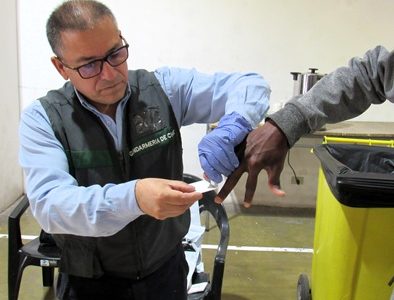Se realizó masiva toma de muestras de ADN en Recinto Penitenciario de de Alto Hospicio dentro del contexto de seguridad pública