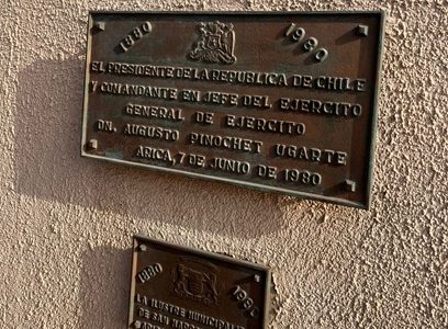 Diputado Ramírez denuncia negacionismo por placa en Museo del Morro de Arica que reconoce al dictador Pinochet como “Presidente de la República”