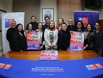 Refuerzan trabajo con Centros de Cumplimiento para reinserción social de jóvenes en Tarapacá, que apoya su proceso de integración social
