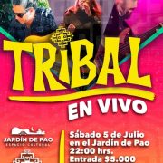 El trio TRIBAL, “fusión y locura”, que interpreta temas latinoamericanos, prepara presentación en el Jardín de Pao, para el 5 de julio
