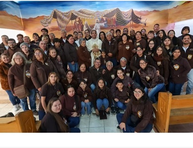 Fiesta de La Tirana 2025: Centinelas y Camareras celebran Eucaristía en preparación para recibir el 16 de julio, realizada por el Rector del Santuario