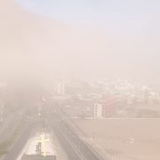 Alerta Temprana Preventiva para las comunas de Iquique y Huara por vientos moderados y tormenta de arena
