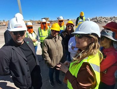 Subsecretaria de Vivienda  supervisó avance de obras del Plan de Emergencia Habitacional en Pozo Almonte y  Alto Hospicio