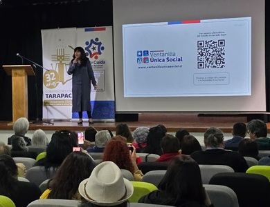 180 personas participaron en jornada informativa de la Seremi de Desarrollo Social y Familia. Servicios  relacionados expusieron oferta y principales hitos