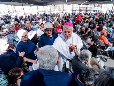 Cerca de 3 mil personas mayores participaron de la Eucaristía  realizada en el Poblador de Tarapacá, preparándose para la festividad de San Lorenzo