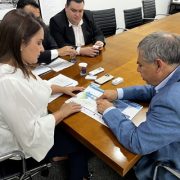 Alcalde Soria en intensa agenda con autoridades y empresarios brasileños. Busca abrir nuevas alternativas para el intercambio comercial y turístico   
