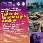 FormArte Espacio Creativo invita a vivir un Taller de Sonoterapia Andina a personas mayores de forma gratuita durante octubre