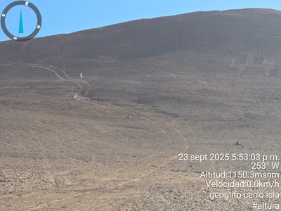 Arqueólogo denuncia daños en geoglifos de Cerro Isla, -entre A. Hospicio y P. Almonte- nueva evidencia de la fragilidad del patrimonio cultural del norte de Chile