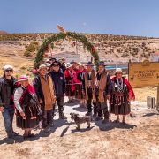 A más de 4 mil metros de altura, Comunidad Indígena Aymara de Cancosa cumplió anhelado sueño al inaugurar obras de Cocha Tambo y Galpón