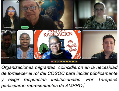 Organizaciones migrantes de norte a sur, incluida AMPRO Iquique, alertan sobre ausencia de institucionalidad, reconducciones y vulneración de derechos