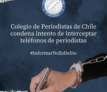 Un Grave atentado a la libertad de prensa denuncia Colegio de Periodistas  por intento de la justicia para interceptar teléfonos de profesionales