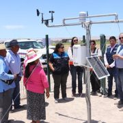 Con tres estaciones agroclimáticas para prevenir emergencias y planificar cultivos, ya cuentan comunidades de Pachica y Bajo Soga