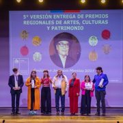 Cinco personalidades de las artes tarapaqueñas recibieron el Premio Regional «Guillermo Jorquera Morales», en ceremonia encabezada por la Ministra Arredondo