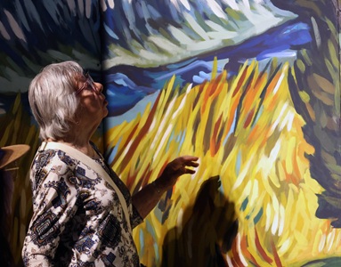 Más de 5 mil tarapaqueños ya interactuaron con la exposición  “Van Gogh Vivo”, que permanecerá abierta hasta el lunes 8