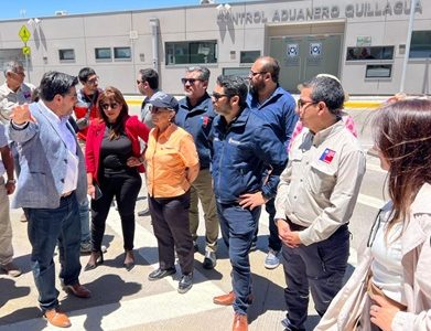 Mejor combate a contrabando y crimen organizado: MOP y Servicio Nacional de Aduanas visitan nuevas instalaciones del Complejo Aduanero Quillagua