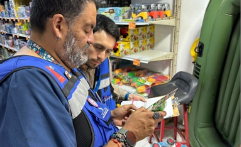 SEREMI de Salud intensifica fiscalizaciones a venta de juguetes en época navideña, para comprobar su correcto etiquetado