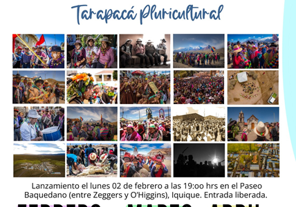 Fiestas de precordillera y altiplano de Tarapacá irrumpirán a través de muestra fotográfica en Iquique y Alto Hospicio
