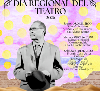 Entre el 8 y el 10 de enero, se celebrará en grande en Iquique el Día Regional del Teatro