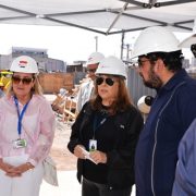 Ministro de Educación visitó obra en el Jardín Intantil Chiapas Sur, que ampliará la cobertura de educación parvularia en Alto Hospicio