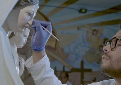 Imagen de la Virgen del Carmen de La Tirana se reencontrará con la comunidad tras su restauración, este 28 de febrero