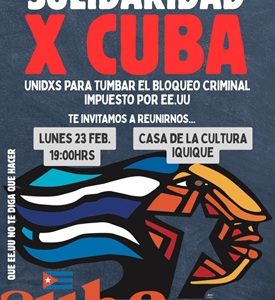 Convocatoria abierta para sumarse al Movimiento de Solidaridad con Cuba porque “defender Cuba es defender a la humanidad”   