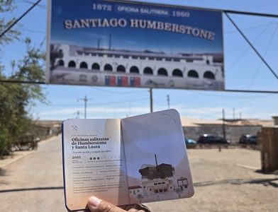  En Salitrera Humberstone entregan Pasaporte Patrimonial, que conecta a los 7 Sitios de Patrimonio Mundial en Chile