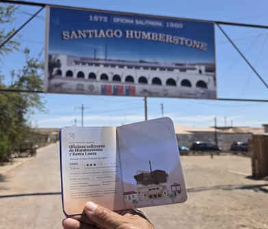  En Salitrera Humberstone entregan Pasaporte Patrimonial, que conecta a los 7 Sitios de Patrimonio Mundial en Chile