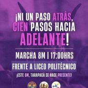 Manifiesto feminista en este 8M: Mujeres y disidencias siguen en la lucha histórica por la igualdad de derechos