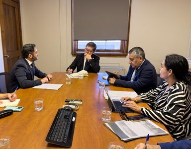 Gobernador Carvajal presentó a nuevas autoridades planes de inversión e instrumentos de gestión del GORE Tarapacá