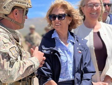 Delegada pre Tapia presenció  en Colchane visitó complejo fronterizo y verificó acciones migratorias