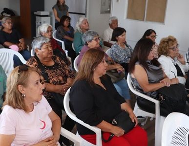 Dirigentas del Tamarugal conmemoraron el Día Internacional de la Mujer, en conversatorio c on Delegación Provincial