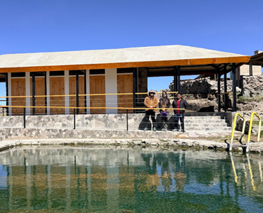  Importante avance para el turismo patrimonial: Se inauguran obras de mejoramiento de las Termas de Enquelga en Parque Nacional Volcán Isluga 