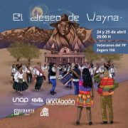 Obra teatral con identidad aymara se presenta en la Sala Veteranos del 79 este viernes 24 y sábado 25.