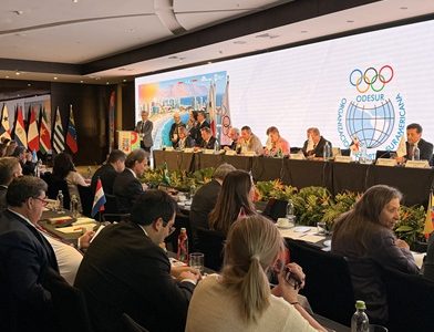 Iquique entrega informe en Panamá, sobre Juegos Suramericanos de Playa 2026 en Asamblea General de ODESUR
