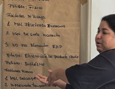 Productoras del sector pesquero de Tarapacá fortalecen la inocuidad alimentaria  mediante talleres del proyecto de cooperación Chile–México