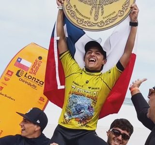 Iquiqueño Matías Díaz gana en Brasil fecha del circuito mundial de bodyboard. Destacó por su consistencia, lectura de ola y repertorio técnico 
