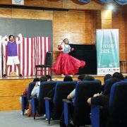 FINTDAZ se presentó en celebración del Día del Libro de la Unap en Pozo Almonte. Se realizaron funciones de obras de Compañías locales