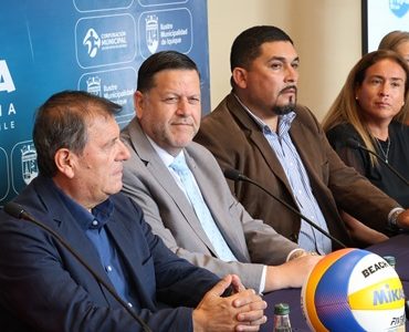 Iquique será escenario de final Sudamericana de Vóleibol Playa, que se realizará en el Arena Cavancha