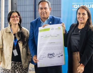 SLEP Iquique impulsa campaña para fortalecer el bienestar y clima laboral en colegios, con intervención en cinco comunidades educativas
