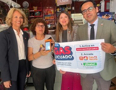 Cupón de gas licuado beneficiará a 147.290 familias  más vulnerables en Tarapacá, que recibirán un monto de  $ 27.000