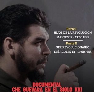 Grupo de solidaridad con el pueblo cubano, Iquique,  invita a exhibición de documental “Che Guevara en el siglo XXI”