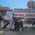 La memoria de las infancias palestinas se tomó la Plaza Prat, con una acción pública que buscó hacer conciencia en la comunidad iquiqueña